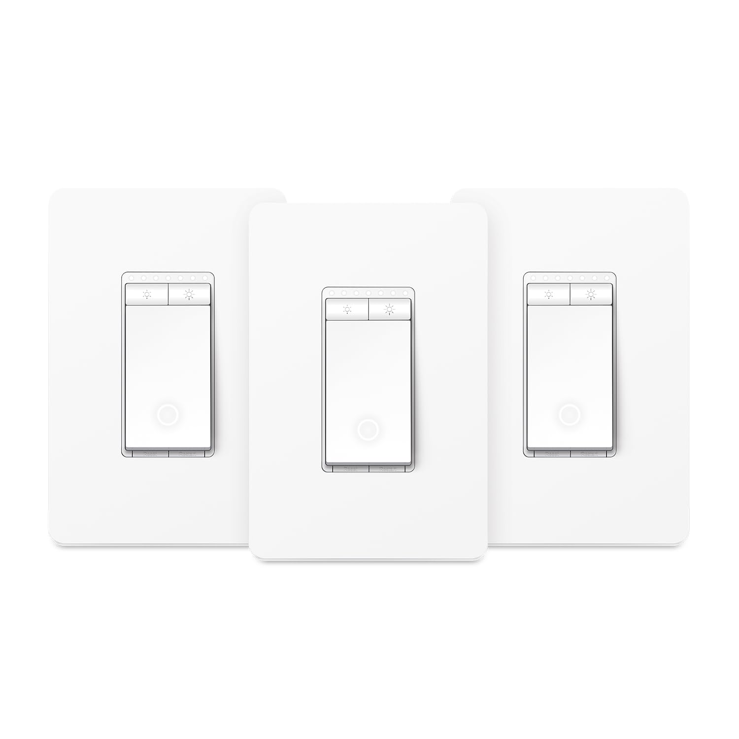 Kasa Smart Dimmer Switch HS220P3, Single Pole, Needs Neutral Wire, 2.4GHz Wi-Fi Light Switch Works w