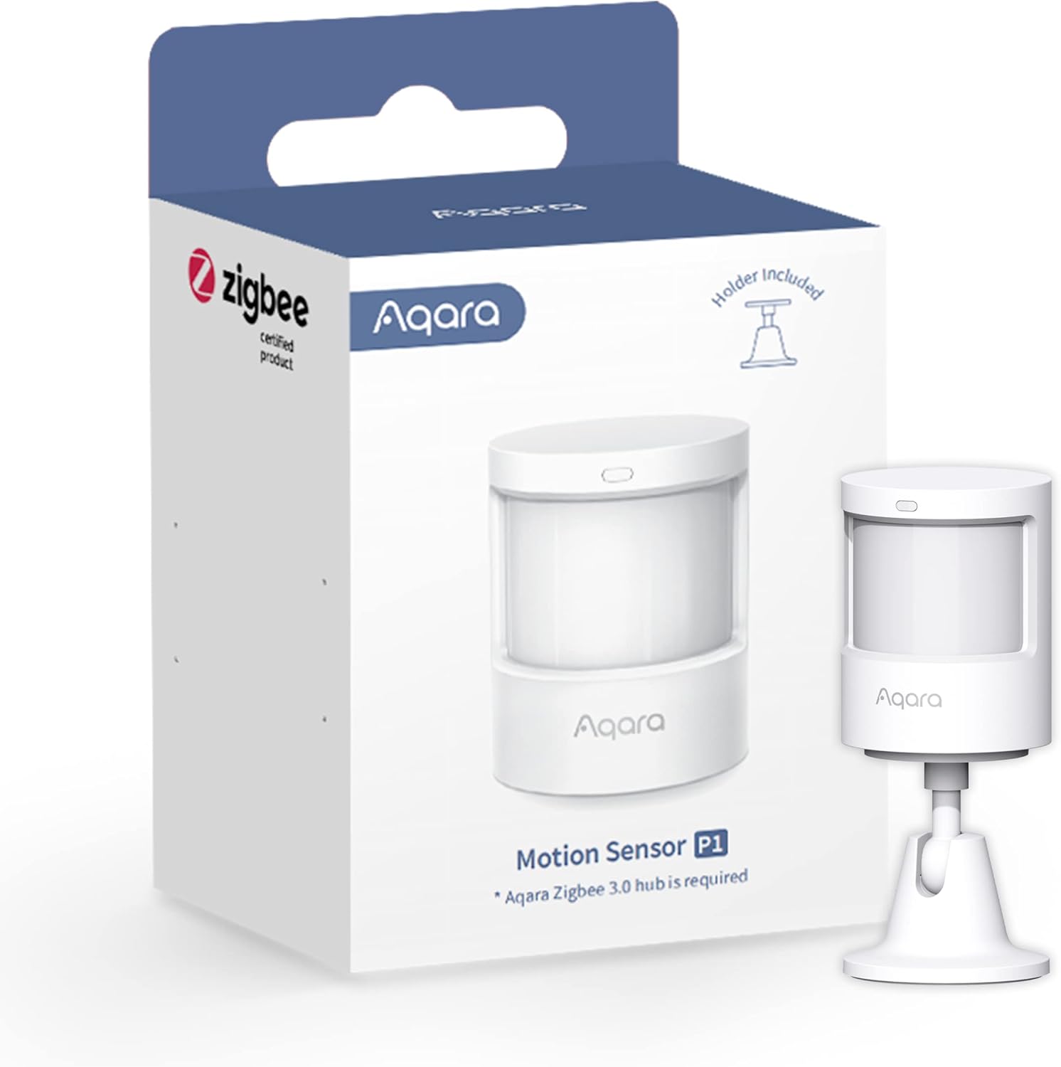 Aqara Zigbee Motion Sensor P1, Smart Motion Detector, Requires AQARA HUB, 5-Year Battery Life, Confi
