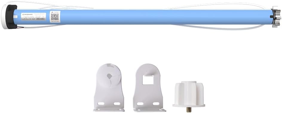 Matter Supported WiFi Smart Roller Shade Motor, Smart Blinds Motor Works with Apple Home, Alexa & Go