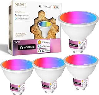 MOES Tuya Matter WiFi Smart LED E14 Dimmable Light Bulb