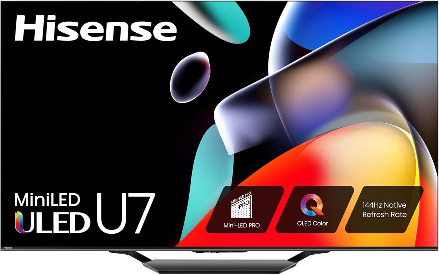 Hisense 85-Inch Class U7 Series Mini-LED ULED 4K UHD Google Smart TV (85U7N) - QLED, Dolby Vision IQ