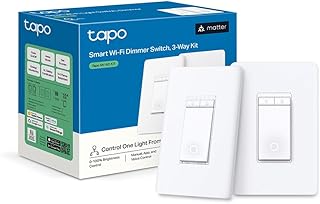 Tapo S515D Smart 3-Way Dimmer Light Switch Kit Neutral Wire Required