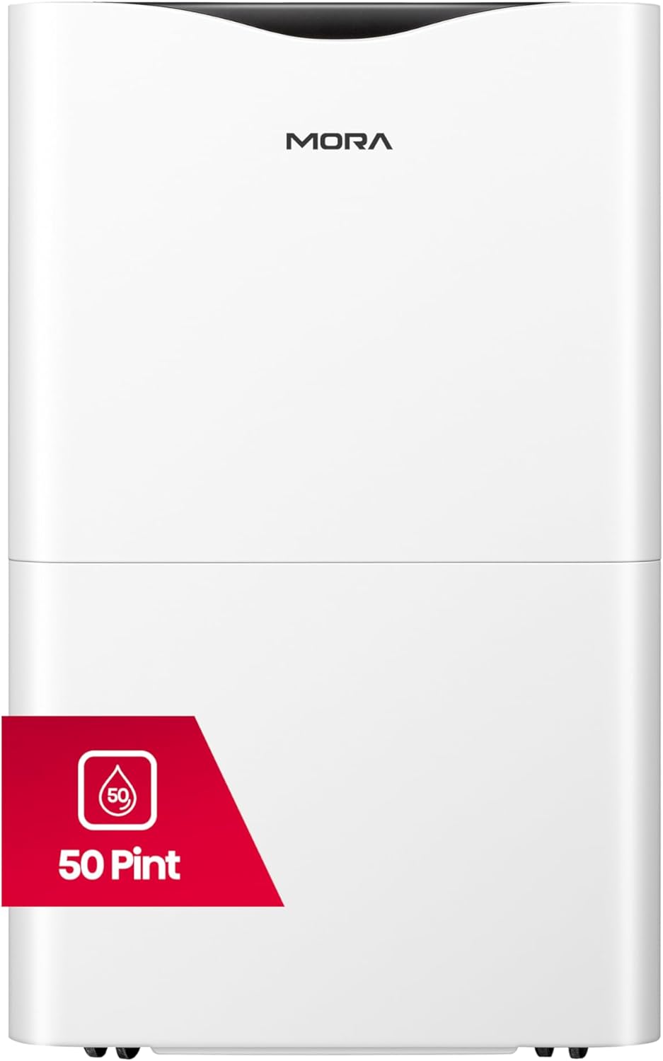 Mora Mora by Hisense 50 Pint Dehumidifier, for Space upto 4,500 Sq. Ft at Home, in Basements and Lar