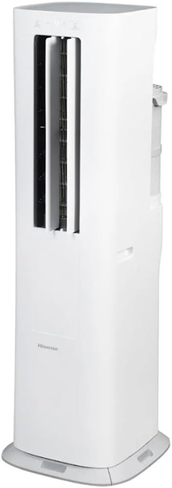 Hisense 8000 BTU 350 Sq. Ft. with Inverter Compressor, Dual Hose Portable Tower Air Conditioner HIAP