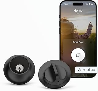 Lock (Matter) Smart Lock - World's Smallest, Most Beautifully Designed Matter-Over-Thread Deadbolt -